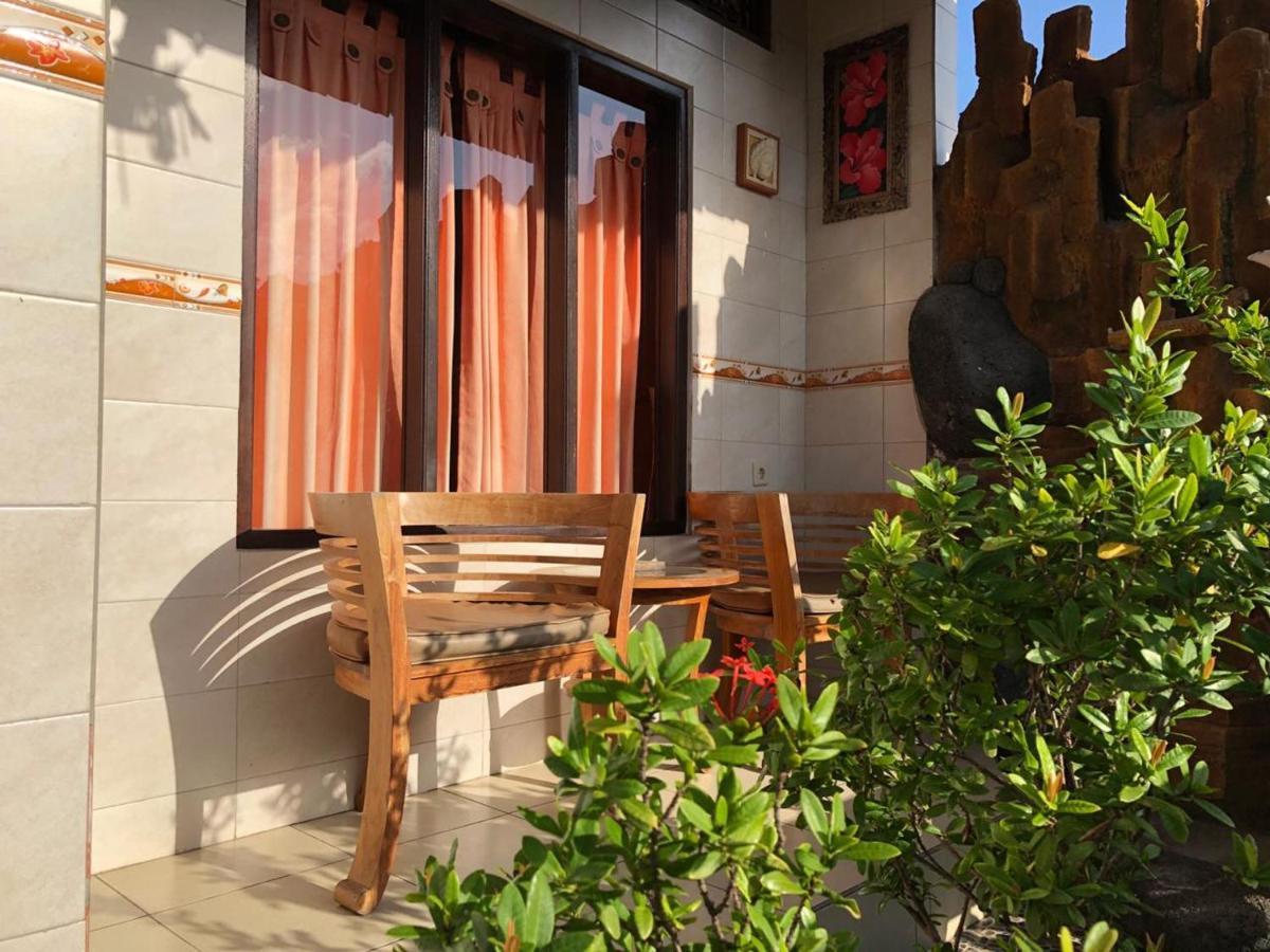 Kerti Beach Bungalow And Restaurant Padangbai (Bali) Exterior foto