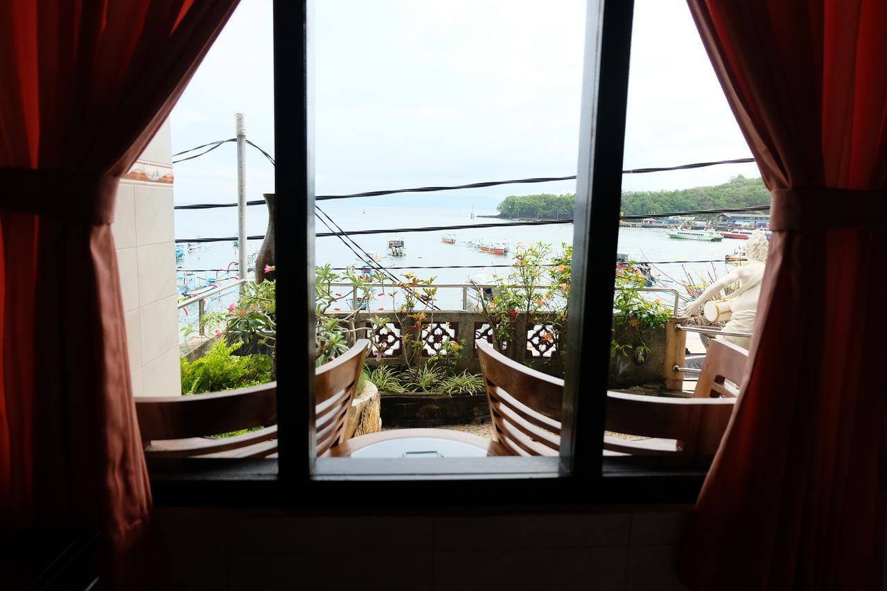 Kerti Beach Bungalow And Restaurant Padangbai (Bali) Exterior foto